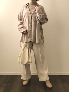 「RAGEBLUE（レイジブルー）のアイテム（アクセサリー）」を使った、kiiiiさん（レディース・153cm）の冬コーディネート