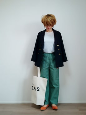 「ドラフトアングリッド」｜nonさん（レディース・159cm）の春コーディネート
