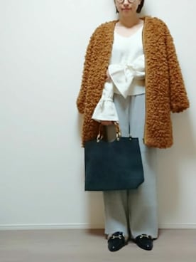 nonさん（レディース・159cm）の秋コーディネート