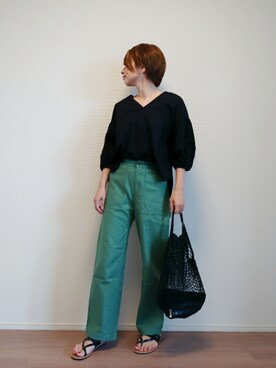 「Right-on（ライトオン）のアイテム（アクセサリー）」を使った、nonさん（レディース・159cm）の春コーディネート