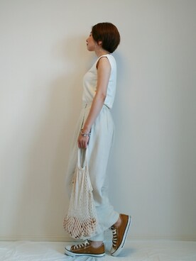 nonさん（レディース・159cm）の夏コーディネート