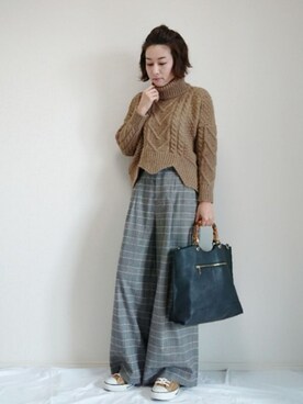 nonさん(レディース・159cm)の冬コーディネート