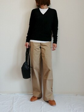 「平成最後のWEARISTAセンバツ」｜「アイテム（バレエシューズ）」を使った、nonさん（レディース・159cm）の春コーディネート
