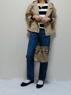 「平成最後のWEARISTAセンバツ」｜「アイテム（バレエシューズ）」を使った、nonさん（レディース・159cm）の春コーディネート