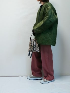 「キルティングコート」｜nonさん（レディース・159cm）の秋コーディネート