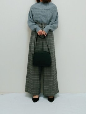 nonさん（レディース・159cm）の冬コーディネート