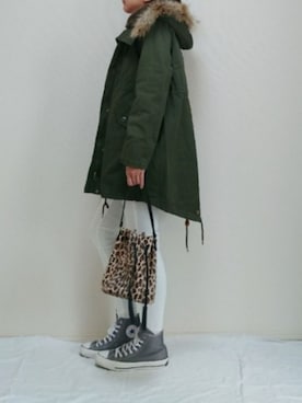 nonさん（レディース・159cm）の冬コーディネート