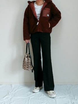 nonさん（レディース・159cm）の冬コーディネート