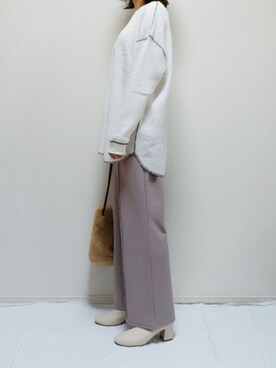 nonさん（レディース・159cm）の秋コーディネート