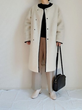 nonさん（レディース・159cm）の冬コーディネート
