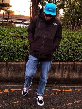 「オールドスクール」｜「アイテム（その他アウター）」を使った、masaさん（メンズ・176cm）の冬コーディネート