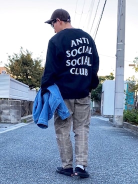 「コーデュロイキャップ」｜masaさん（メンズ・176cm）の秋コーディネート