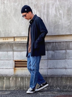 「TCSS（ティーシーエスエス）のアイテム」を使った、masaさん（メンズ・176cm）の秋コーディネート