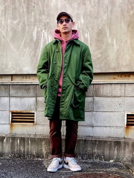 masaさん（メンズ・176cm）の冬コーディネート