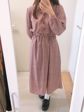 「amelier MAJESTIC LEGON（アメリエルマジェスティックレゴン）のアイテム」を使った、ぽぽりさん（レディース・152cm）の春コーディネート