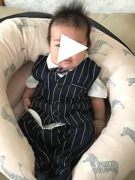 「DADWAY（ダッドウェイ）のアイテム」を使った、ぱんだこぱんださん（キッズ・60cm）の夏コーディネート