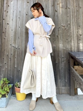 renaさん（レディース・156cm）の春コーディネート