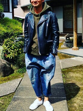 yoshiokubo（ヨシオクボ）のライダースジャケットを使った人気 