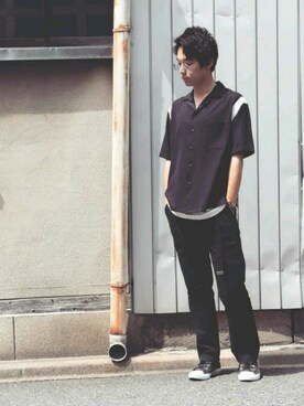 「栄」｜ゆーじさん（メンズ・174cm）の春コーディネート