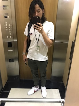 「日常」｜「アイテム（アナログ腕時計）」を使った、number222さん（メンズ・173cm）の秋コーディネート