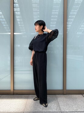 「ダリア」｜yuriさん（レディース・158cm）の夏コーディネート