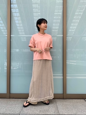 「BENCH（BENSAN）（ベンチ）のアイテム」を使った、yuriさん（レディース・158cm）の夏コーディネート