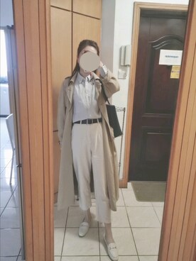 「business casual」｜agaphite*さん（レディース・162cm）の秋コーディネート