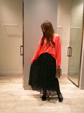 shihoさん（レディース・158cm）の冬コーディネート