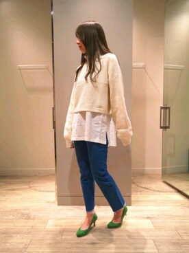 shihoさん（レディース・158cm）の冬コーディネート