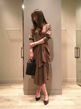 shihoさん（レディース・158cm）の冬コーディネート