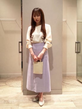 shihoさん（レディース・158cm）の春コーディネート