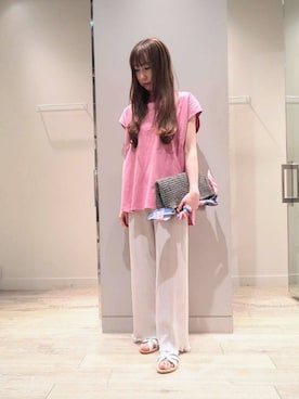 shihoさん（レディース・158cm）の夏コーディネート