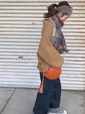 haruさん(レディース・157cm)の冬コーディネート