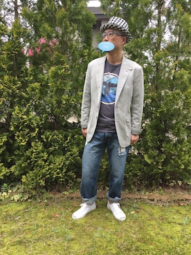 Hideyuki Nagaiさんのコーディネート