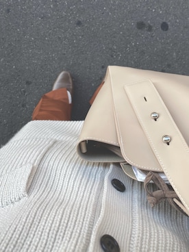 「アントマリーズ」｜「アイテム（スラックス）」を使った、ゆめさん（レディース・162cm）の秋コーディネート