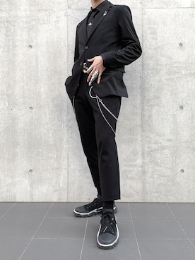 「アイテム（フォーマルスーツ/小物）」を使った、K-すけさん（メンズ・173cm・10代）の春コーディネート