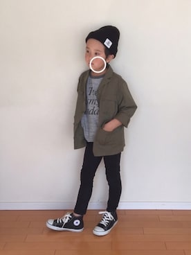 Picoさん（キッズ・120cm）の春コーディネート