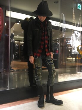 Shuto Shimanakaさん(メンズ・181cm)の冬コーディネート
