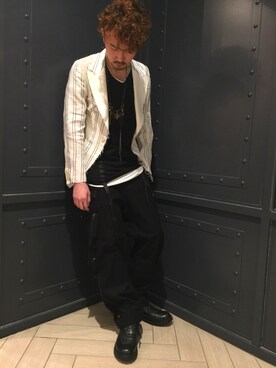 Shuto Shimanakaさん（メンズ・181cm）の冬コーディネート