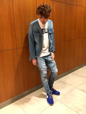 「AYUITE（アユイテ）のアイテム（ジャケット/アウター）」を使った、Shuto Shimanakaさん（メンズ・181cm）の春コーディネート