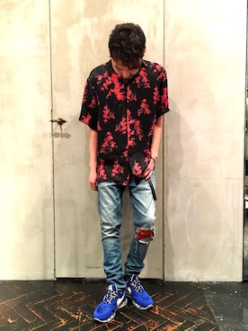 Shuto Shimanakaさん（メンズ・181cm）の春コーディネート