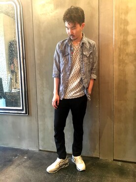 Shuto Shimanakaさん（メンズ・181cm）の春コーディネート