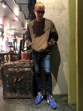 Shuto Shimanakaさん（メンズ・181cm）の秋コーディネート