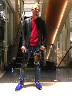 Shuto Shimanakaさん（メンズ・181cm）の秋コーディネート