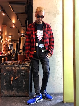 Shuto Shimanakaさん（メンズ・181cm）の秋コーディネート