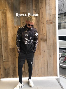 「AKM（エイケイエム）のアイテム（ジャケット/アウター）」を使った、Shuto Shimanakaさん（メンズ・181cm）の秋コーディネート