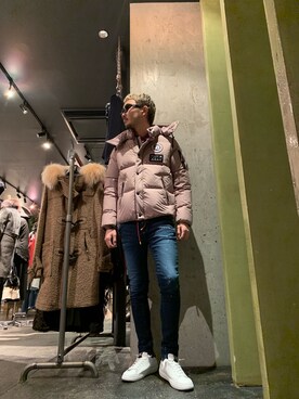 Shuto Shimanakaさん（メンズ・181cm）の冬コーディネート