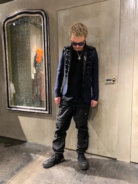 「バズる」｜Shuto Shimanakaさん（メンズ・181cm）の冬コーディネート