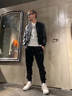 「roar（ロアー）のアイテム（ジャケット/アウター）」を使った、Shuto Shimanakaさん（メンズ・181cm）の冬コーディネート