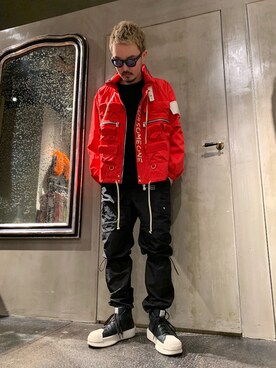 「バズる」｜Shuto Shimanakaさん（メンズ・181cm）の冬コーディネート